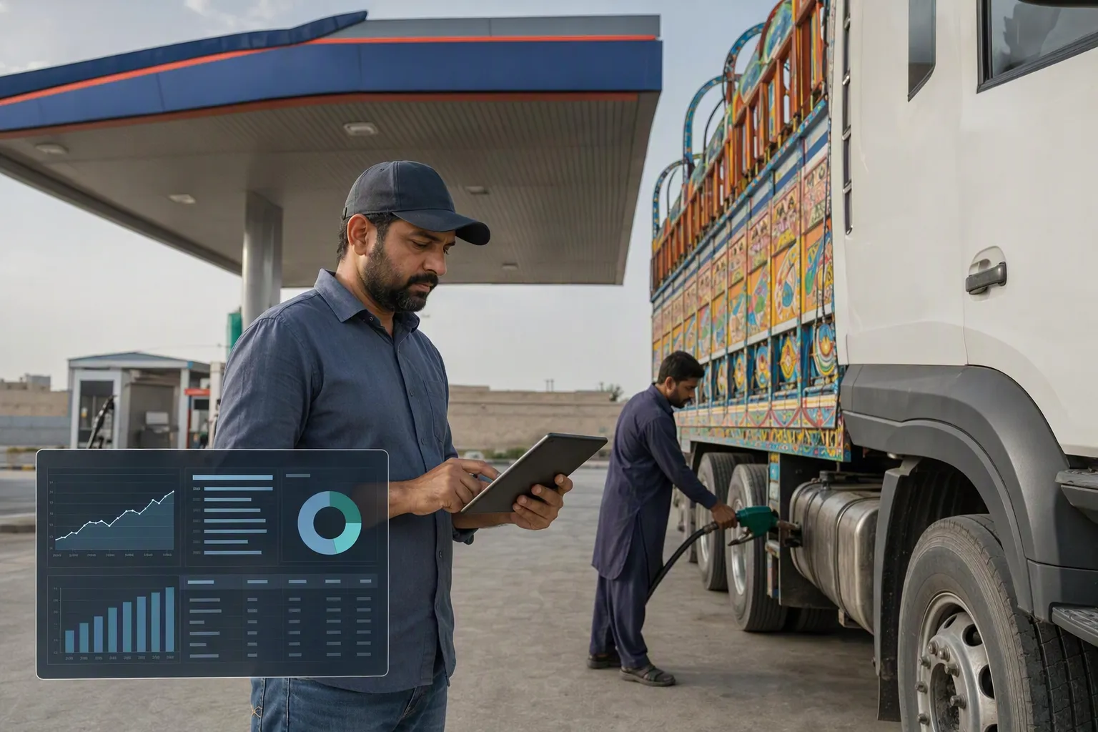 How diesel price increases affect fuel expenses for transport businesses.